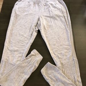 Alo yoga grey cotton joggers